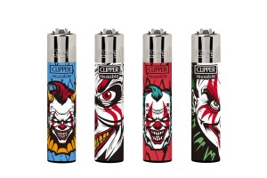 Mecheros Clipper Lovely Clowns bandeja 48